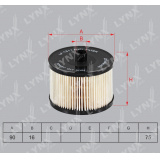 Фильтр топливный для FORD FOCUS II,C-MAX,S-MAX,CITROEN,PEUGEOT,VOLVO 2.0 TDCI 2004=>