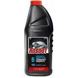 Жидкость тормозная Brake Fluid DOT4, 910 грамм. 6 класс для авто c ABS.   #ROSDOT* 4606532003845