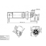 насос топливный электрический VW Passat 1.8/2.0i 16V 1988-1993г.г.
