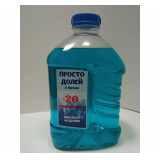 Жидкость омывателя незамерзающая -20C, без запаха, 2 л. "Просто долей в бачёк"... #ГеленаХимАвто* 4607071023998