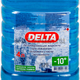 Жидкость омывателя незамерзающая -10C DELTA-NEO ПЭТ готовая 4 л.