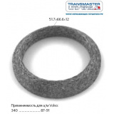 Кольцо глушителя уплотнительное для LARGUS, LOGAN, SANDERO  D=52x67/12mm