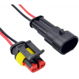 Колодка соединительная 2х конт. 1,5 мм герметичная (м+п) #TM Nord YADA* 4627095076206