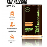 TAIF ALLEGRO 5W-30, 

ILSAC: GF-6A, API: SP, Масло моторное 4L.  #TAIF Lubricants™