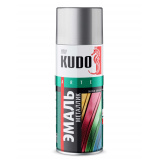 Краска спрей универсальная Эмаль серебро металлик, SILVER GRAIN FINISH. 520 мл., # KUDO ™ 4606445000788
