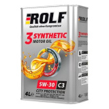 ROLF синтетическое 3-SYNTHETIC 5w30 ACEA C3  4л металл