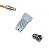 Штуцер тормозной трубки М10х1,0., L=16.7mm S=10 D=5mm