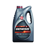 LUKOIL GENESIS ARMORTECH EC, SAE 5W-40 API SQ/SP/CF, синтетика 4л. Масло моторное # LUKOIL™