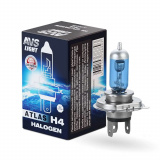 ЛАМПА галогеновая H4, Серия ATLAS, P43t-38, 12V, 55W коробка 1шт  # AVS *  4627103788893