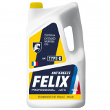 Антифриз для RENAULT / NISSAN, Type D G12+, -40, желтый, 5 кг., готовый. # Felix™ * 4606532014506