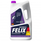 Антифриз Felix EVO G12+ (G12++/G13) готовый -40C фиолетовый 5 кг.  # Felix™ * 4606532014513