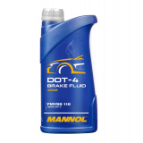 Жидкость тормозная Brake Fluid DOT4, 910 грамм.. 3002 # MANNOL * 4036021889474