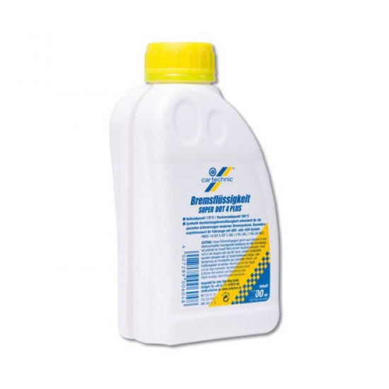 0.25L CARTECHNIC тормозная жидкость SUPER DOT 4 PLUS - 1