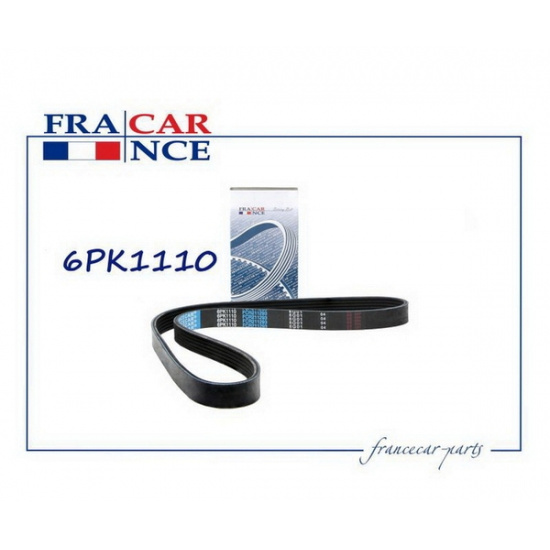 Ремень 6PK1110 поликлиновый генератора для NISSAN Almera Classic B10   # FRANCECAR ™  3500635607218 - 1
