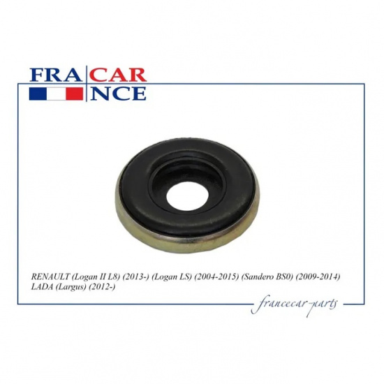 Подшипник опоры переднего амортизатора L=R для LADA Largus / RENAULT Logan, Sandero, Duster, Kaptur 2016г.-... #FRANCECAR* 3500635533685 - 1