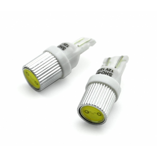 Лампа светодиодная T10 1W, 5000K,  12V,  блистер 2 шт. # SHO-ME™ *  8690155700201 - 1