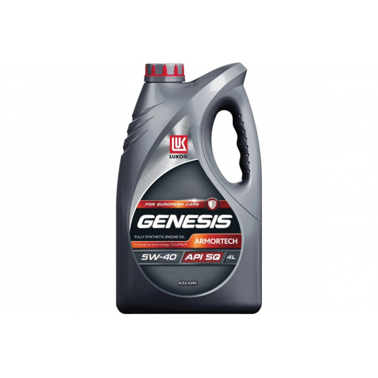 LUKOIL GENESIS ARMORTECH 5W-40, API SQ/CF масло моторное синтетическое, 4 литра. # LUKOIL™ - 1