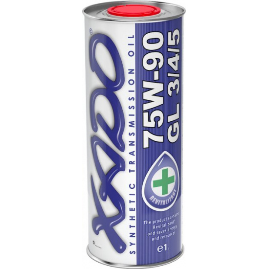Масло трансмиссионное XADO Atomic Oil 75W-90 (GL 3/4/5), банка1л - 1