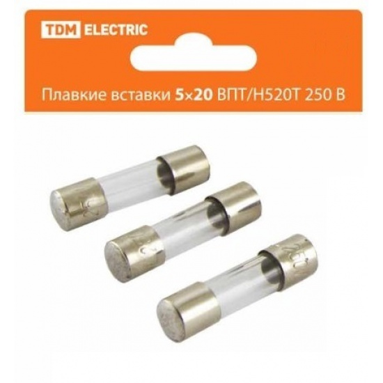 Предохранитель стеклянный ВПБ6-10 2А 250В TDM - 1