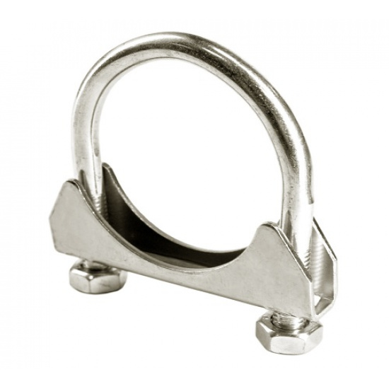 Хомут глушителя универсальный, d66,5mm (66-67мм) - 1