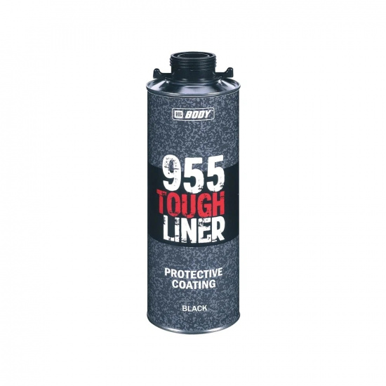 Сверхпрочное защитное покрытие Body TOUGH LINER 955 (черный (0,6л) (отвердитель необходимо заказывать дополнительно) - 1