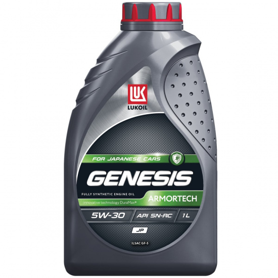 LUKOIL GENESIS ARMORTECH JP 5W-30 масло моторное синтетическое 1 литр. - 1