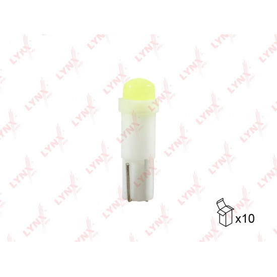 Лампа светодиодная LED W1,2W T5 12V W2x4,6d SMDx1 14000K - 1