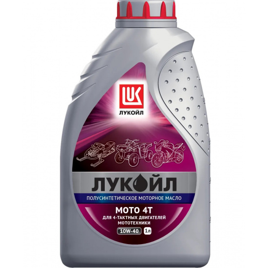 ЛУКОЙЛ Мото 4Т SAE 10W40 API SL,  1л - 1