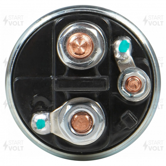 Реле втягивающее стартера для (тип Valeo) для  K4M/K9K, Duster/Megane 1.5dCi (STARTVOLT) - 1