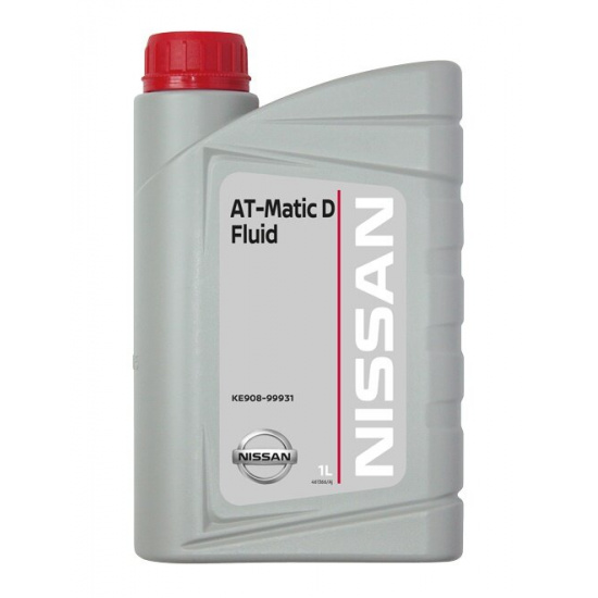 Масло трансмиссионное NISSAN AT-Matic D FLUID 1л # NISSAN™ ЛУ90899931 - 1