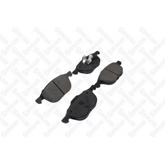 колодки дисковые передние для Ford Focus 2/3 c 2004г.>,
 Mazda 3 2003г.> с антискриповыми пластинами - 1